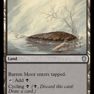 Bloomburrow Commander - 292 - Barren Moor - Uncommon - C - Non-foil (Front)