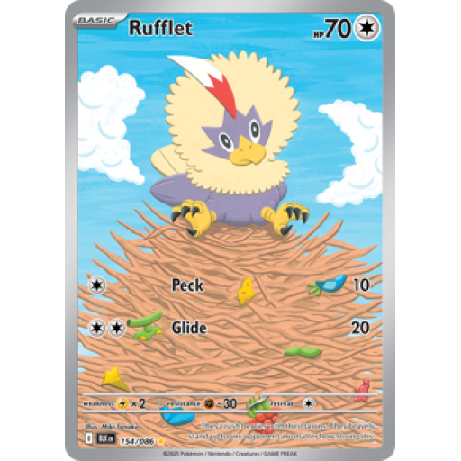 Black Bolt - 154/086 - Rufflet