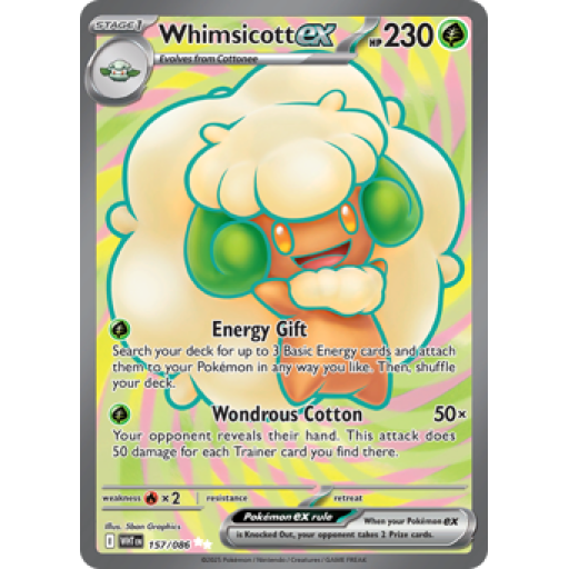 White Flare - 157/086 - Whimsicott ex