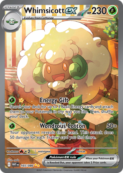 White Flare - 165/086 - Whimsicott ex