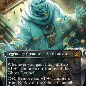 Ravnica Remastered - 437 - Karlov of the Ghost Council - Mythic - WB - Non-foil (Front)