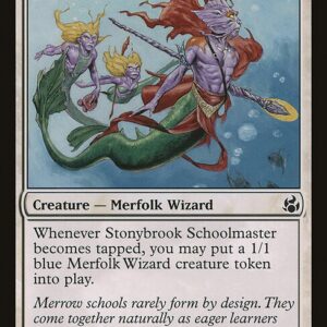 The List - MOR-25 - Stonybrook Schoolmaster - Common - W - Non-foil (Front)