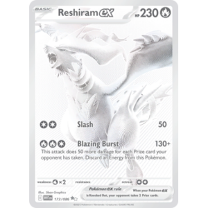 White Flare - 173/086 - Reshiram ex