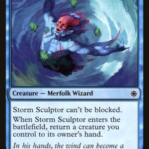 The List - XLN-85 - Storm Sculptor - Common - U - Non-foil (Front)