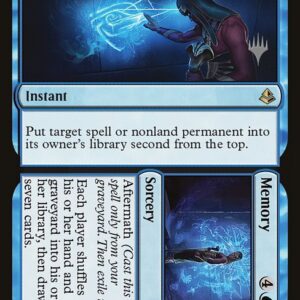 Amonkhet Promos - 211p - Commit // Memory - Rare - U - Foil - Promo (Front)