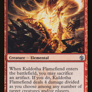 Mirrodin Besieged - 69 - Kuldotha Flamefiend - Uncommon - R - Non-foil (Front)