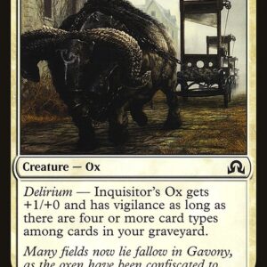 The List - SOI-24 - Inquisitor's Ox - Common - W - Non-foil (Front)