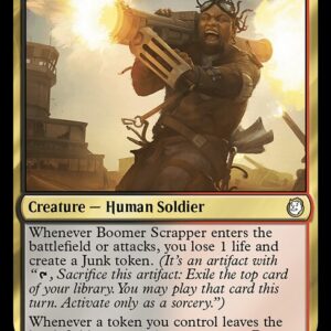 Fallout - 95 - Boomer Scrapper - Rare - BR - Non-foil (Front)