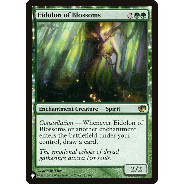 The List - JOU-122 - Eidolon of Blossoms - Rare - G - Non-foil (Front)