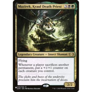 The List - 2XM-209 - Mazirek, Kraul Death Priest - Rare - BG - Non-foil (Front)