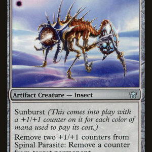 Fifth Dawn - 155 - Spinal Parasite - Uncommon - C - Non-foil (Front)