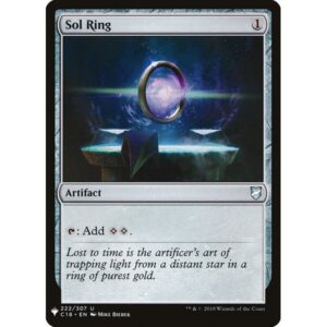 The List - C18-222 - Sol Ring - Uncommon - C - Non-foil (Front)