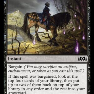 Wilds of Eldraine - 104 - Rowan's Grim Search - Common - B - Non-foil (Front)