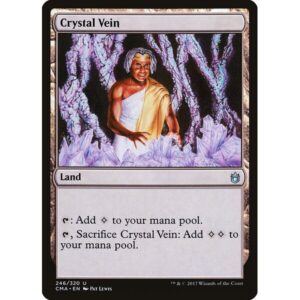 Commander Anthology - 246 - Crystal Vein - Uncommon - C - Non-foil (Front)