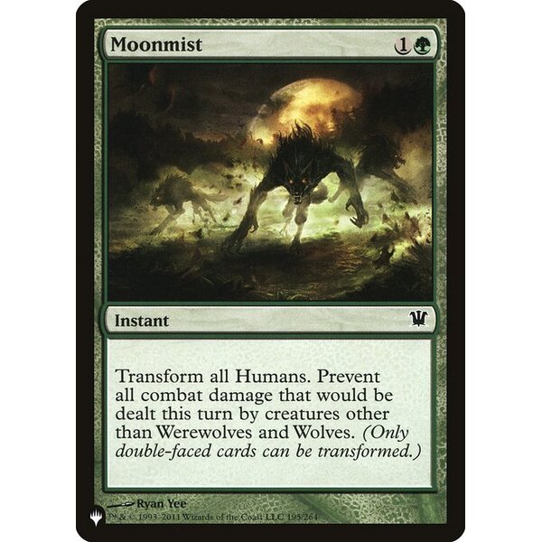 The List - ISD-195 - Moonmist - Common - G - Non-foil (Front)