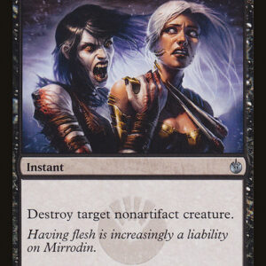 Mirrodin Besieged - 43 - Go for the Throat - Uncommon - B - Non-foil (Front)