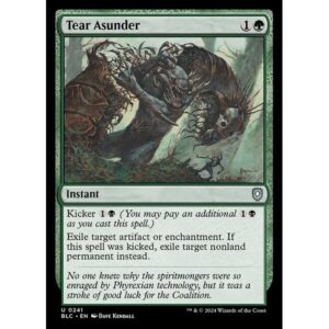 Bloomburrow Commander - 241 - Tear Asunder - Uncommon - G - Non-foil (Front)