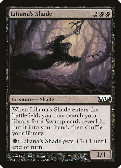 Magic 2013 - 98 - Liliana's Shade - Common - B - Non-foil (Front)