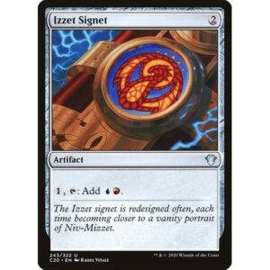 Commander 2020 - 243 - Izzet Signet - Uncommon - C - Non-foil (Front)