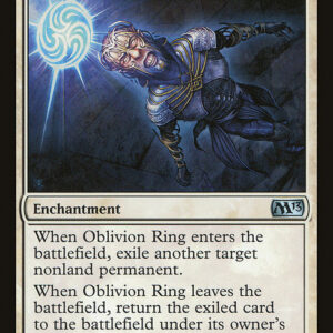 Magic 2013 - 22 - Oblivion Ring - Uncommon - W - Non-foil (Front)