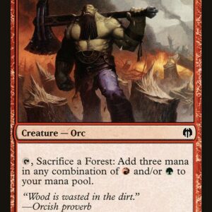 The List - DDL-44 - Orcish Lumberjack - Common - R - Non-foil (Front)
