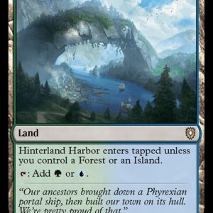Bloomburrow Commander - 312 - Hinterland Harbor - Rare - C - Non-foil (Front)