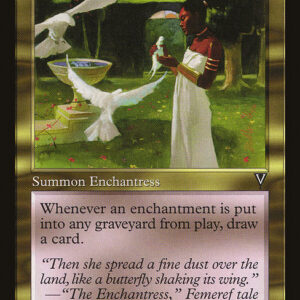 Visions - 129 - Femeref Enchantress - Rare - WG - Non-foil (Front)