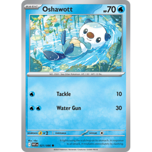 White Flare - 021/086 - Oshawott - Normal