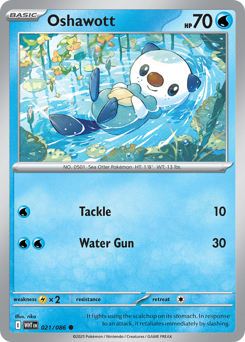 White Flare - 021/086 - Oshawott - Normal