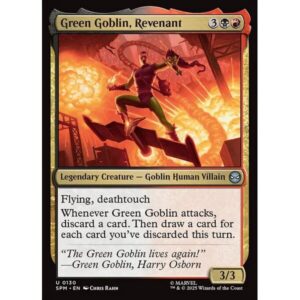 Marvel's Spider-Man - 130 - Green Goblin, Revenant - Uncommon - BR - Foil (Front)