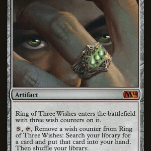 Magic 2014 - 216 - Ring of Three Wishes - Mythic - C - Non-foil (Front)