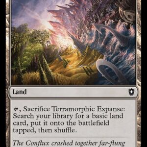 Bloomburrow Commander - 345 - Terramorphic Expanse - Common - C - Non-foil (Front)