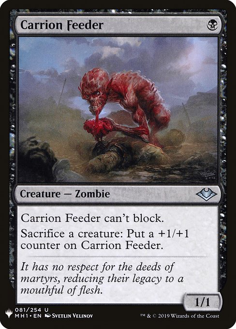 The List - MH1-81 - Carrion Feeder - Uncommon - B - Non-foil (Front)