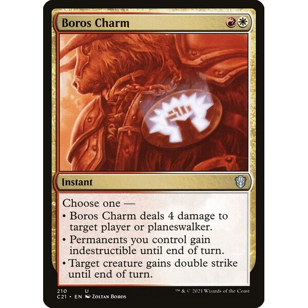 Commander 2021 - 210 - Boros Charm - Uncommon - WR - Non-foil (Front)