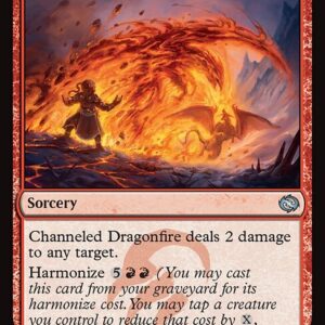 Tarkir: Dragonstorm - 102 - Channeled Dragonfire - Uncommon - R - Foil (Front)