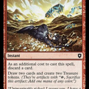 Bloomburrow Commander - 193 - Big Score - Common - R - Non-foil (Front)