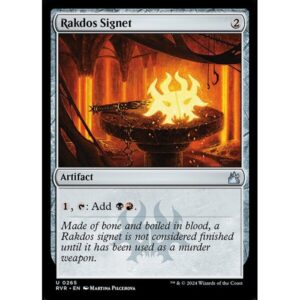 Ravnica Remastered - 265 - Rakdos Signet - Uncommon - C - Foil (Front)