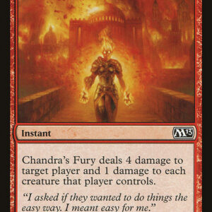 Magic 2013 - 124 - Chandra's Fury - Common - R - Non-foil (Front)