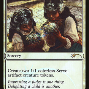 Friday Night Magic 2017 - 4 - Servo Exhibition - Rare - W - Foil - Promo (Front)