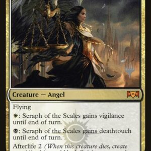Ravnica Allegiance Promos - 205p - Seraph of the Scales - Mythic - WB - Non-foil - Promo (Front)