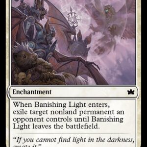Bloomburrow - 1 - Banishing Light - Common - W - Non-foil (Front)