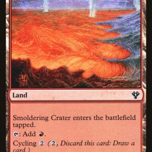 Commander 2020 - 313 - Smoldering Crater - Common - C - Non-foil (Front)