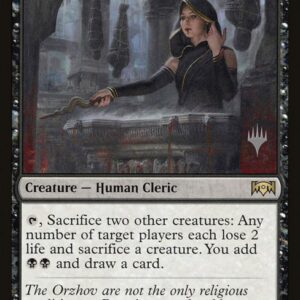 Ravnica Allegiance Promos - 83p - Priest of Forgotten Gods - Rare - B - Non-foil - Promo (Front)