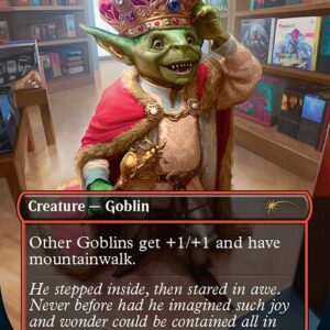 Wizards Play Network 2024 - 4 - Goblin King - Rare - R - Foil - Promo (Front)