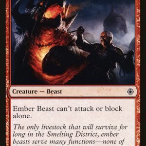 Conspiracy: Take the Crown - 155 - Ember Beast - Common - R - Non-foil (Front)