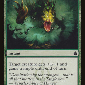Mirrodin Besieged - 93 - Unnatural Predation - Common - G - Non-foil (Front)
