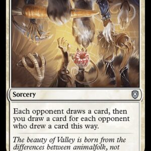 Bloomburrow Commander - 105 - Cut a Deal - Uncommon - W - Non-foil (Front)