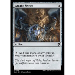 Bloomburrow Commander - 127 - Arcane Signet - Common - C - Non-foil (Front)