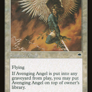 Tempest - 7 - Avenging Angel - Rare - W - Non-foil (Front)