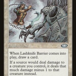 The List - PLS-9 - Lashknife Barrier - Uncommon - W - Non-foil (Front)